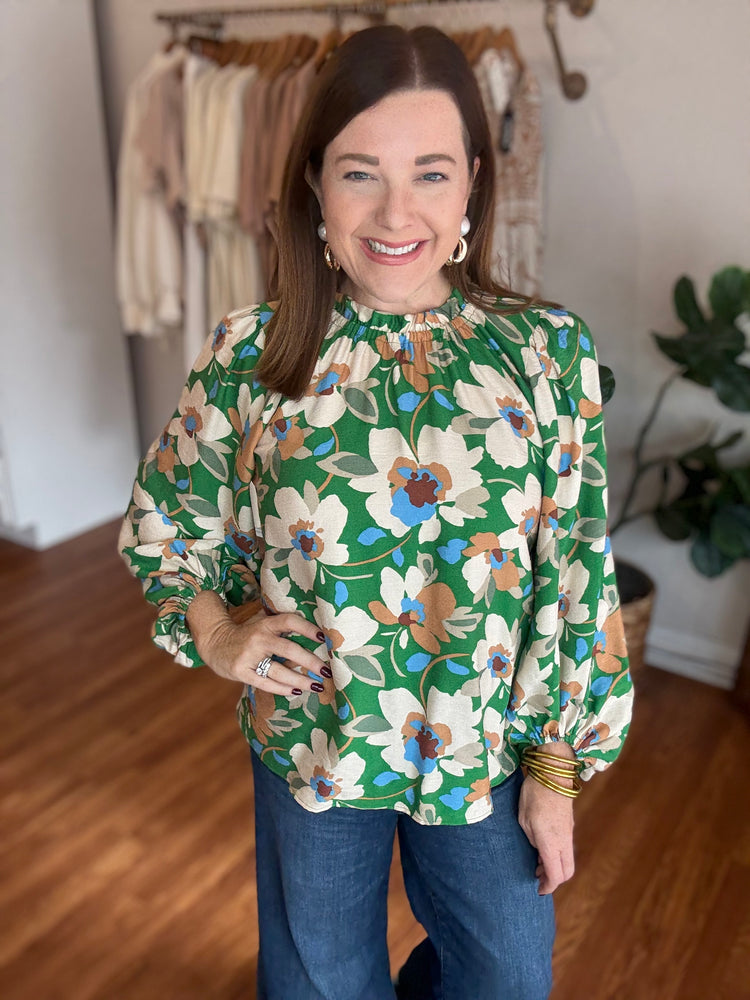 Sweet Little Things Top in Green