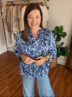 Day Dream Delight Top in Blue