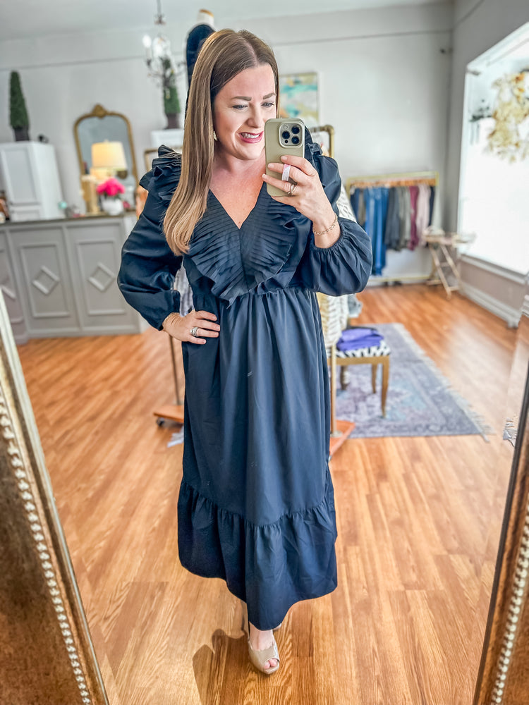 Precise Perfection Midi Dress
