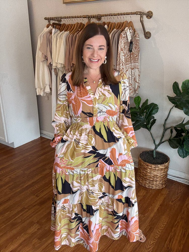 Crisp Air Midi Dress