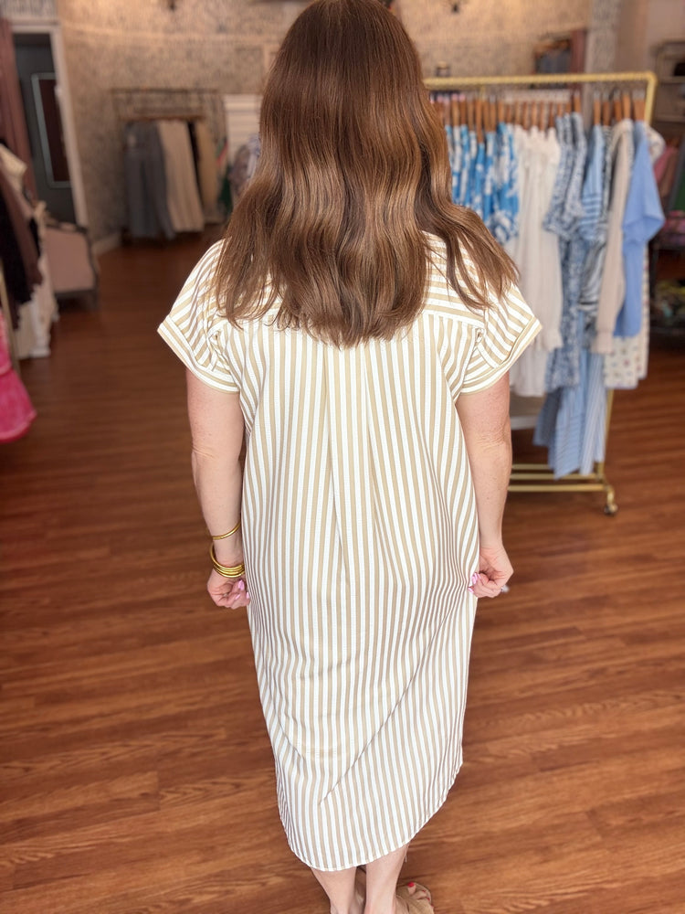 Coastal Breeze Dress in Blue