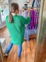 Clearly Yours Cardigan in Green