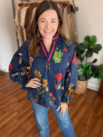 Fall Blooms Top
