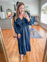 Precise Perfection Midi Dress