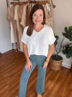 Going Strong Jeans in Teal