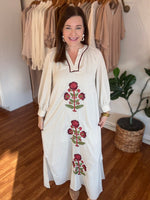 In Your Sights Dress in Ecru