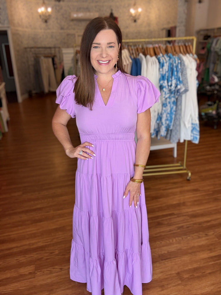 Keep it Classic Dress in Lilac