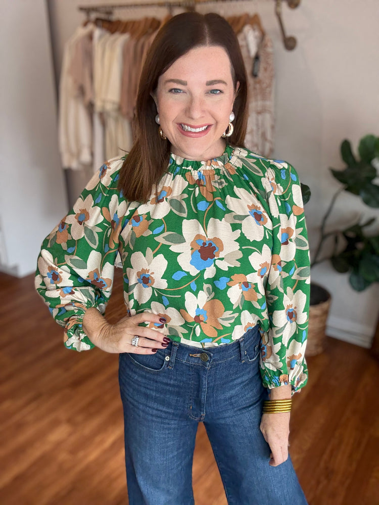 Sweet Little Things Top in Green
