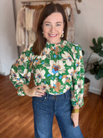 Sweet Little Things Top in Green