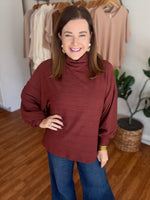 Cloud Nine Top in Sienna
