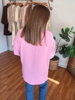 All of a Sudden Top in Pink