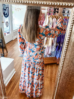 Thinking About Fall Maxi in Teal
