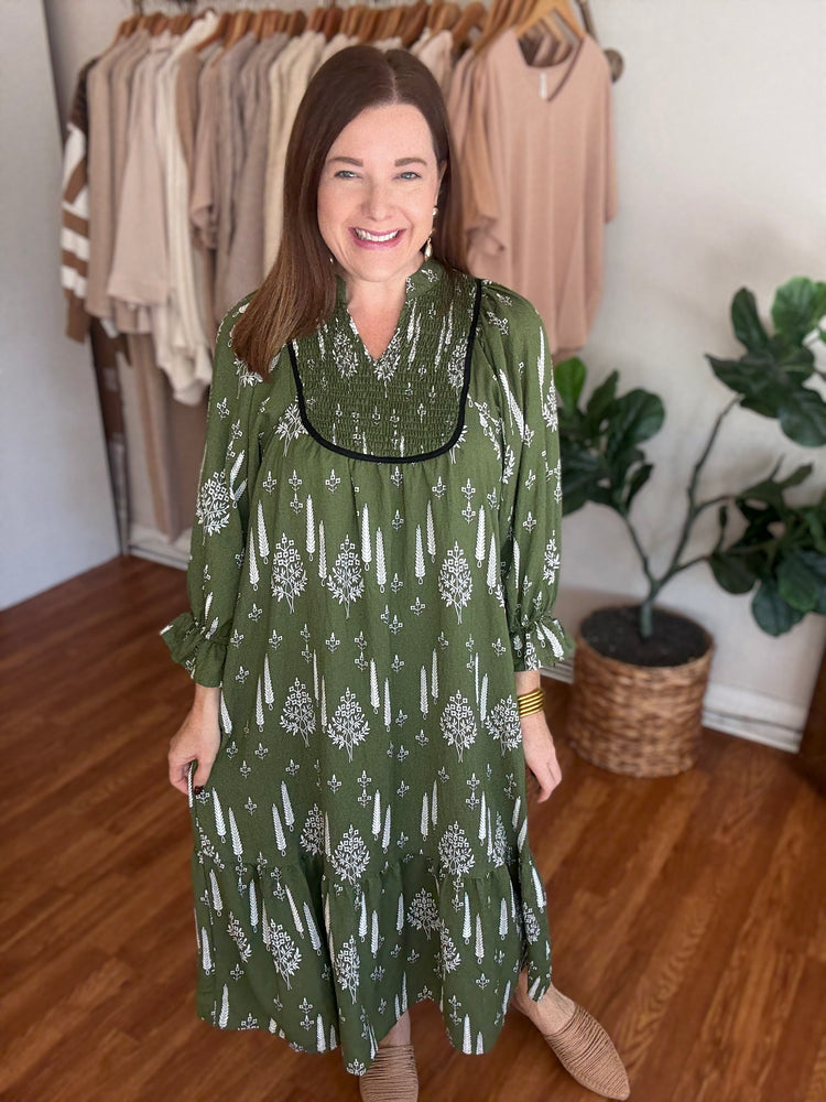 Eyes on You Midi Dress