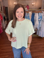 In Plain Sight Top in Green