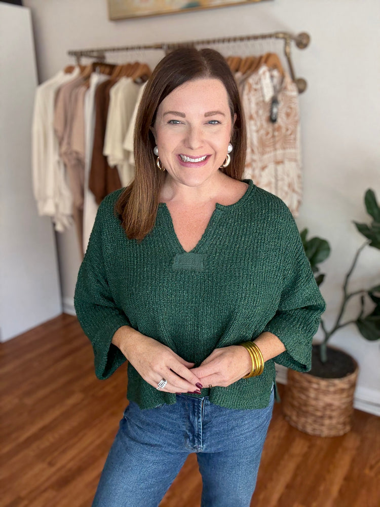 Remember It Sweater in Green