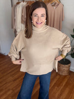 Cloud Nine Top in Tan