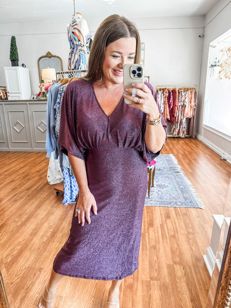 See You Shine Dress in Pink