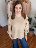 Cloud Nine Top in Tan