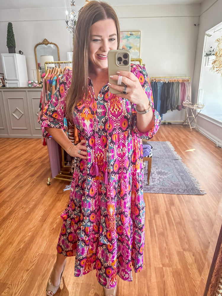 Hopelessly Devoted Dress in Pink