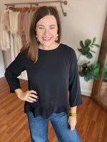Until Forever Top in Black