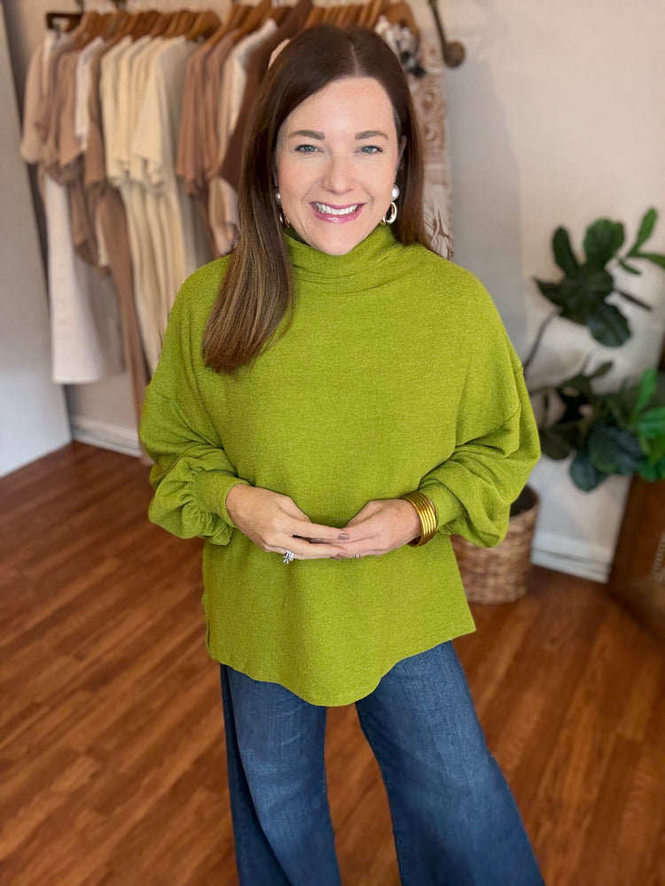 Cloud Nine Top in Green