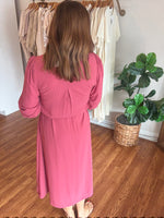 One to Remember Dress in Marsala