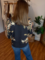 Garden of Grace Top in Black