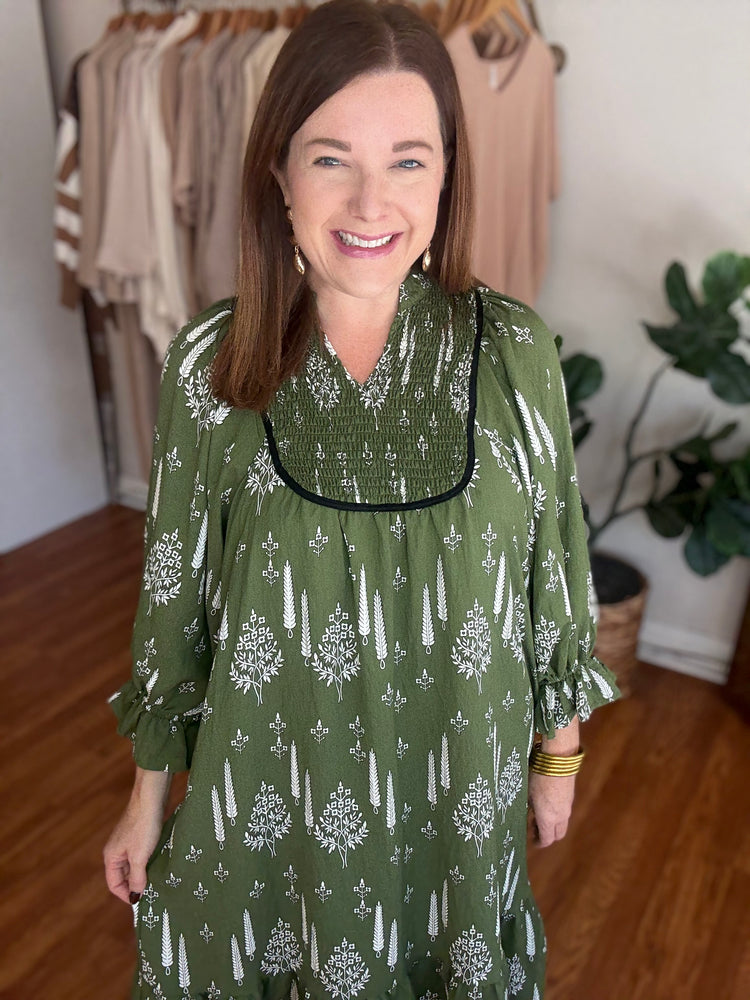 Eyes on You Midi Dress