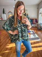 Call On Me Top in Sage