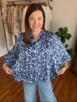 Day Dream Delight Top in Blue