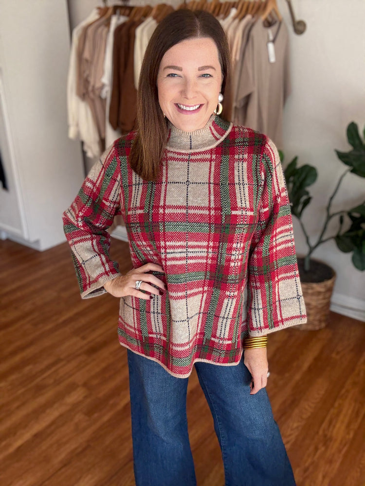 Looking Pine Sweater in Taupe
