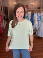 In Plain Sight Top in Green