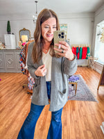 Nothing But Love Cardigan in Gray