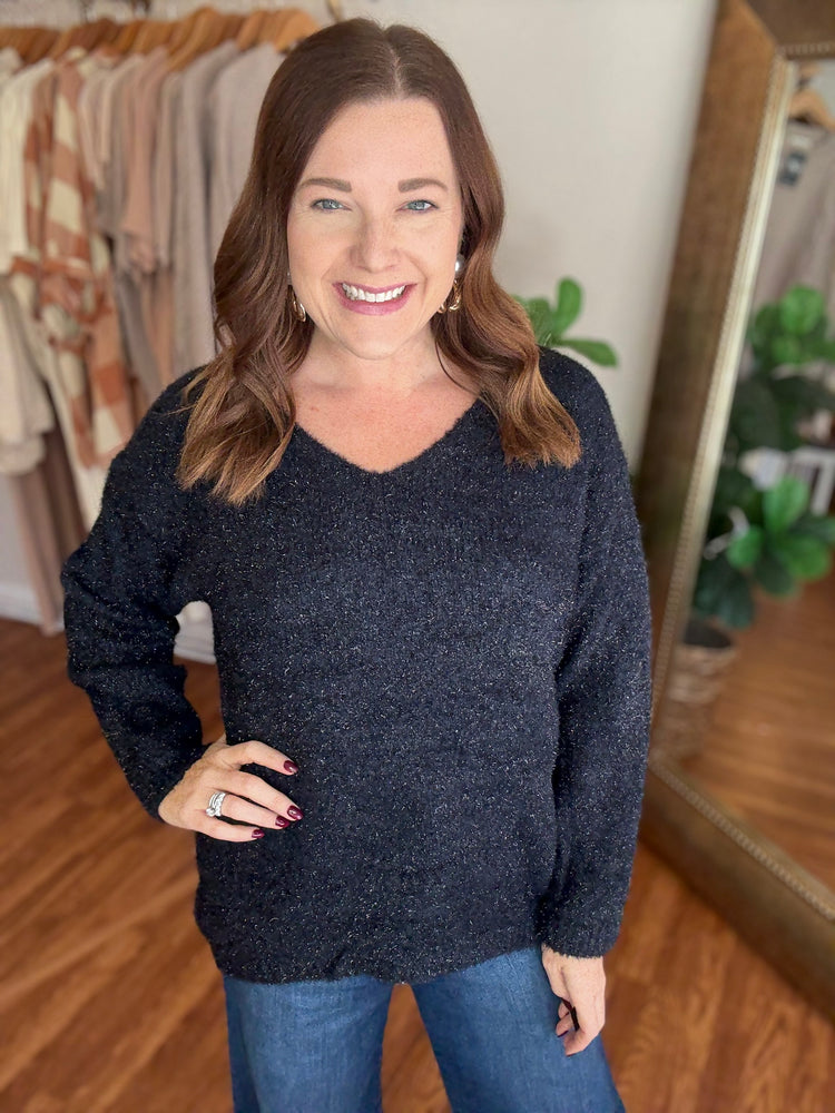 Look for Me Sweater in Midnight