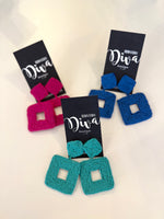 Square Seed Bead Earrings