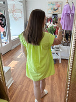 Tell Us More Dress in Lime