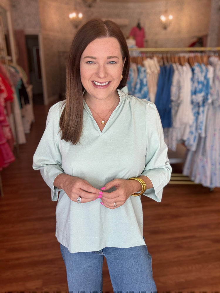 Fall For You Top in Mint