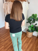 Going Strong Jeans in Olive