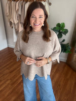 Follow You Sweater in Taupe
