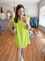 Tell Us More Dress in Lime