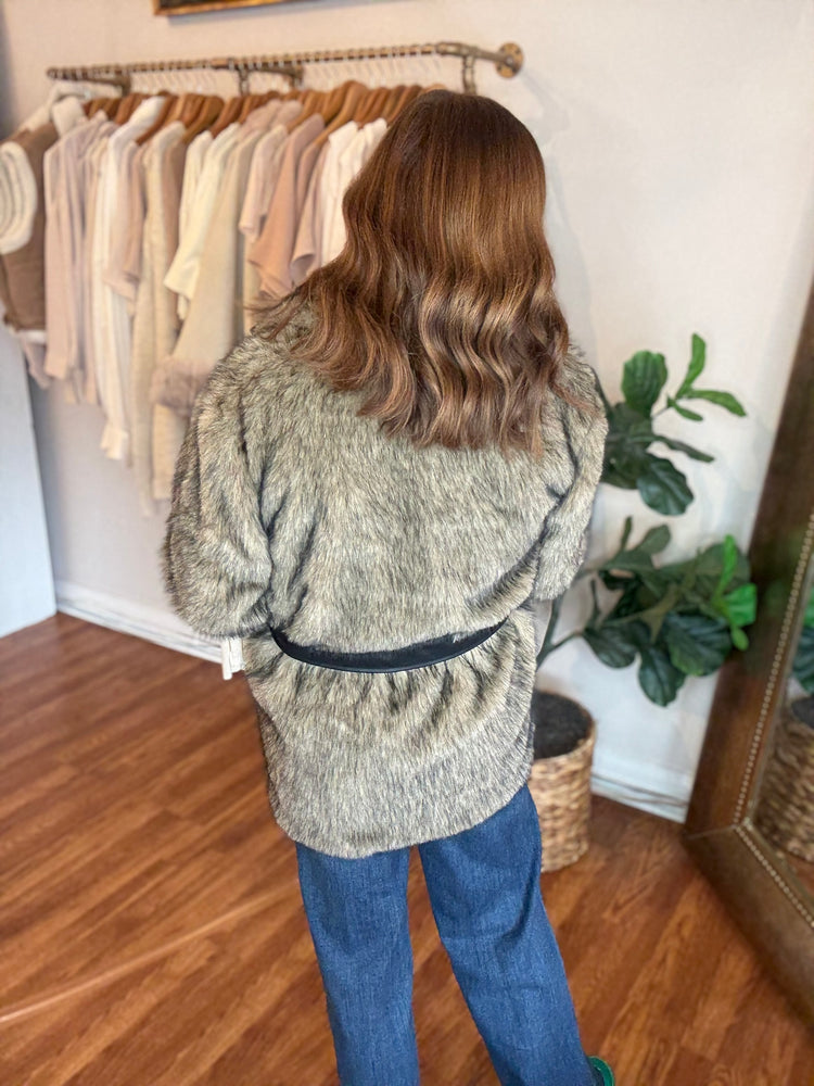 In the City Faux Fur Jacket