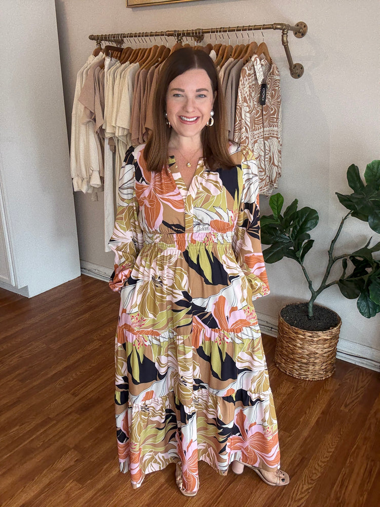 Crisp Air Midi Dress