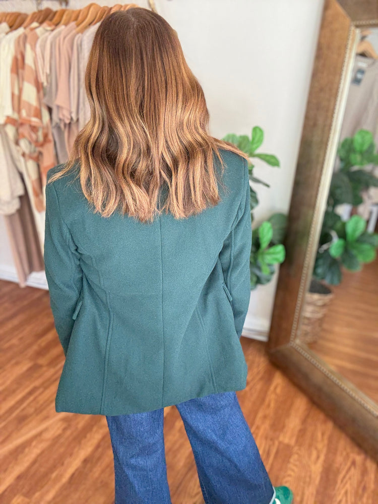 Around Town Coat in Green