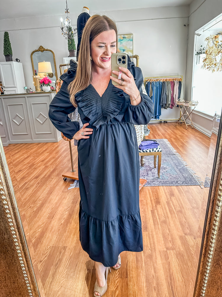 Precise Perfection Midi Dress