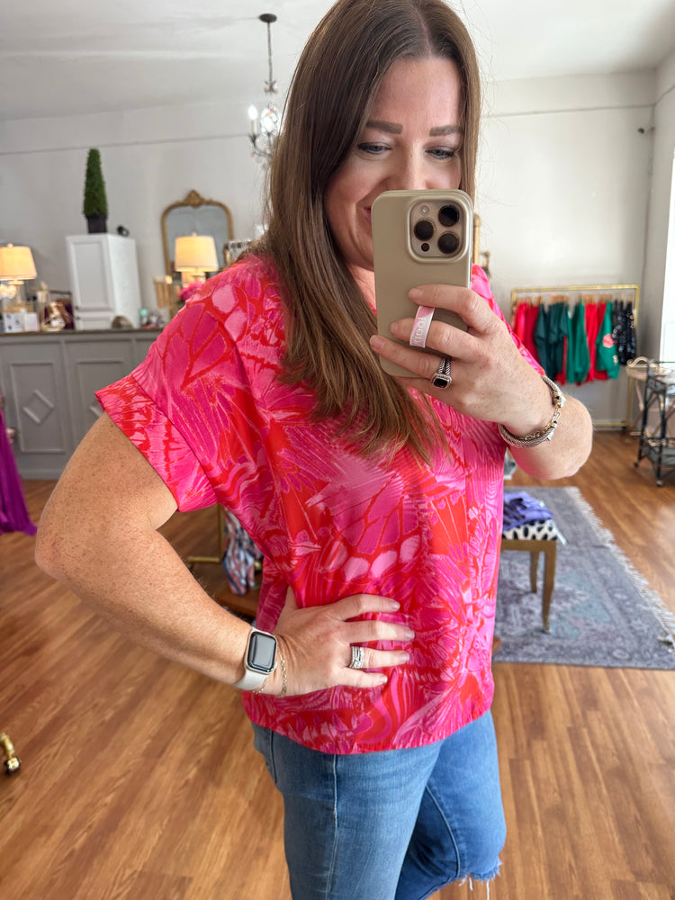 Time to Chill Top in Pink