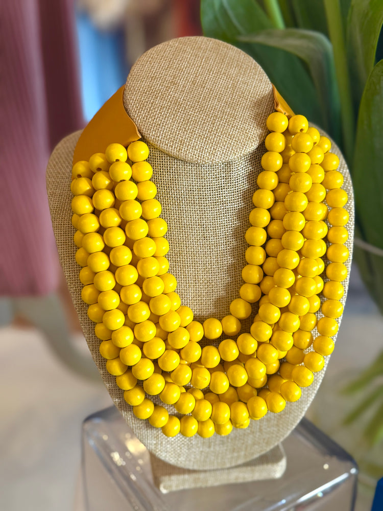 Layered Bead Necklace
