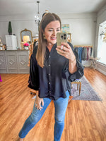 Good Days are Here Top in Black