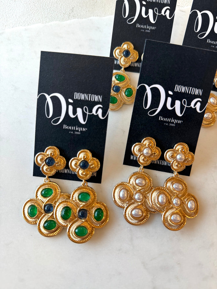Two Clover Earrings