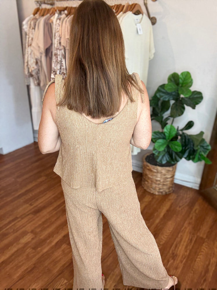 Catching Compliments Jumpsuit in Mocha