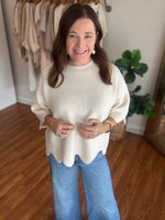 Follow You Sweater in Cream